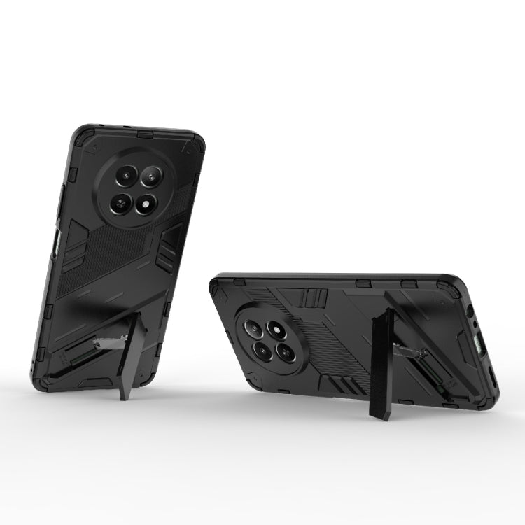 Punk Armor 2 in 1 PC + TPU Phone Case with Holder, For Realme 12 5G Global, For Realme 12+ 5G Global, For Realme 12 Pro 5G Global, For Realme C67 4G Global, For Realme 11 4G Global, For Realme C53 4G