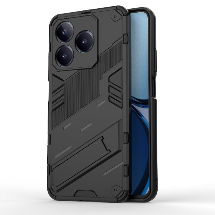 Punk Armor 2 in 1 PC + TPU Phone Case with Holder, For Realme 15 Pro 5G Global, For Realme 15 5G Global, For Realme 14 Pro+ 5G, For Realme 14 Pro 5G Global, For Realme 13 Pro 5G Global, For Realme C63 4G Global