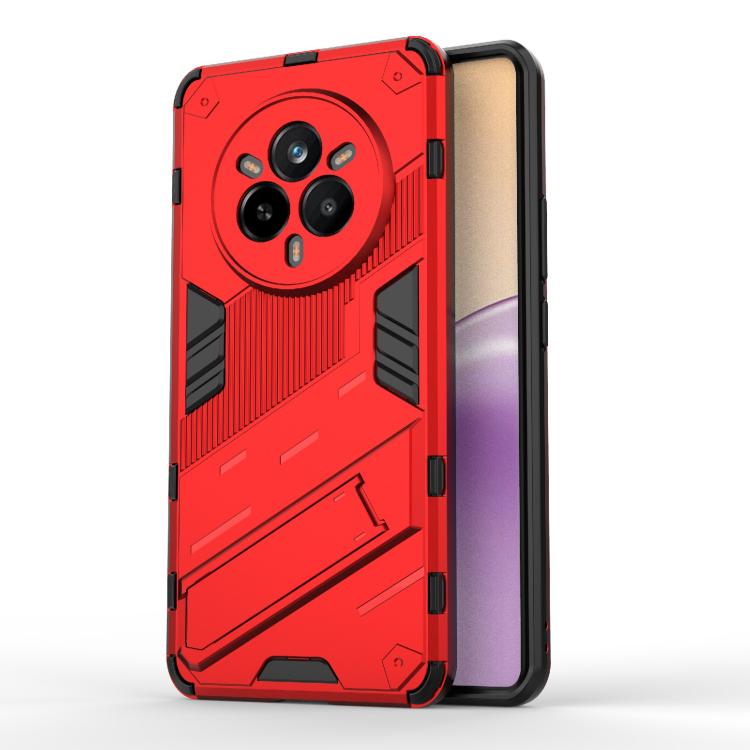 Punk Armor 2 in 1 PC + TPU Phone Case with Holder, For Realme 15 Pro 5G Global, For Realme 15 5G Global, For Realme 14 Pro+ 5G, For Realme 14 Pro 5G Global, For Realme 13 Pro 5G Global, For Realme C63 4G Global