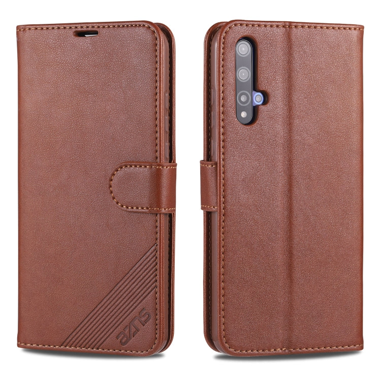 AZNS Sheepskin Texture Horizontal Flip Leather Case with Holder & Card Slots & Wallet, For Huawei Mate 20 / 20X, For Huawei Mate 20 Pro, For Huawei Mate 30 Lite / Nova 5i Pro, For Huawei Mate 30 / Mate 30 Pro, For Huawei Nova 5 / 5 Pro                 ...