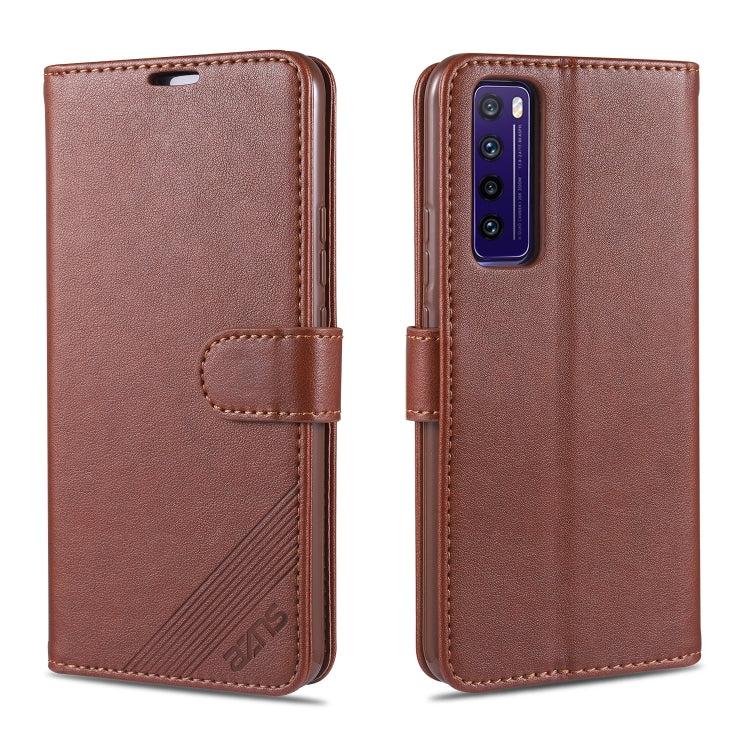 AZNS Sheepskin Texture Horizontal Flip Leather Case with Holder & Card Slots & Wallet, For Huawei Mate 20 / 20X, For Huawei Mate 20 Pro, For Huawei Mate 30 Lite / Nova 5i Pro, For Huawei Mate 30 / Mate 30 Pro, For Huawei Nova 5 / 5 Pro                 ...