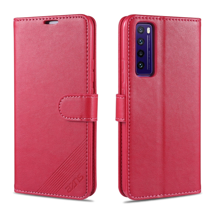 AZNS Sheepskin Texture Horizontal Flip Leather Case with Holder & Card Slots & Wallet, For Huawei Mate 20 / 20X, For Huawei Mate 20 Pro, For Huawei Mate 30 Lite / Nova 5i Pro, For Huawei Mate 30 / Mate 30 Pro, For Huawei Nova 5 / 5 Pro                 ...