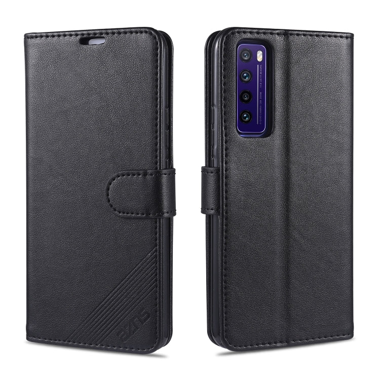 AZNS Sheepskin Texture Horizontal Flip Leather Case with Holder & Card Slots & Wallet, For Huawei Mate 20 / 20X, For Huawei Mate 20 Pro, For Huawei Mate 30 Lite / Nova 5i Pro, For Huawei Mate 30 / Mate 30 Pro, For Huawei Nova 5 / 5 Pro                 ...