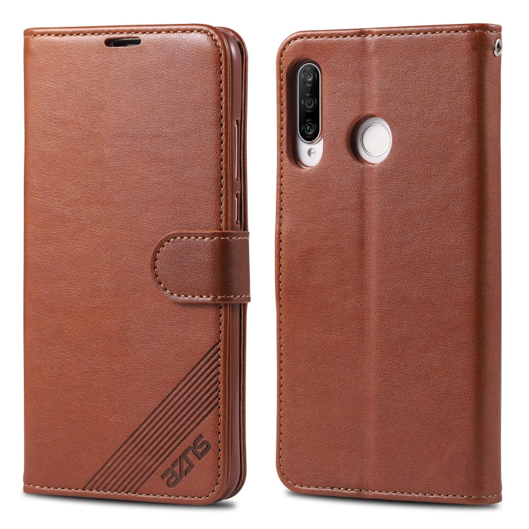 AZNS Sheepskin Texture Horizontal Flip Leather Case with Holder & Card Slots & Wallet, For Huawei Mate 20 / 20X, For Huawei Mate 20 Pro, For Huawei Mate 30 Lite / Nova 5i Pro, For Huawei Mate 30 / Mate 30 Pro, For Huawei Nova 5 / 5 Pro                 ...