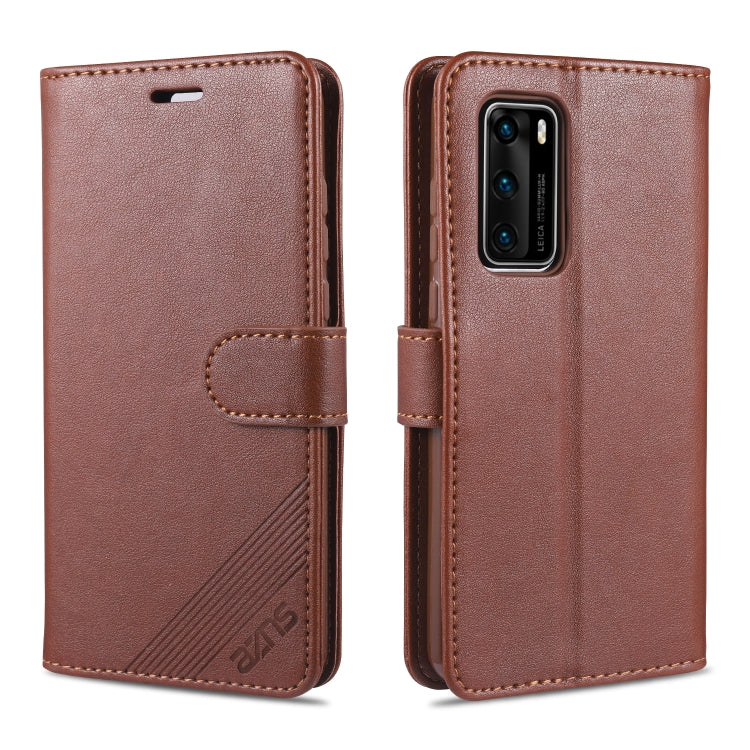 AZNS Sheepskin Texture Horizontal Flip Leather Case with Holder & Card Slots & Wallet, For Huawei Mate 20 / 20X, For Huawei Mate 20 Pro, For Huawei Mate 30 Lite / Nova 5i Pro, For Huawei Mate 30 / Mate 30 Pro, For Huawei Nova 5 / 5 Pro                 ...