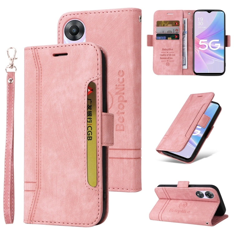 BETOPNICE Dual-side Buckle Leather Phone Case, For OPPO Reno11 5G Global, For OPPO A58 4G, For OPPO Reno10 5G Global/Reno10 Pro 5G Global, For OPPO A78 4G, For OPPO Reno11 Pro 5G Global, For OPPO Reno10 Pro+ 5G Global, For OPPO A1 5G / A98 / F23 5G    ...