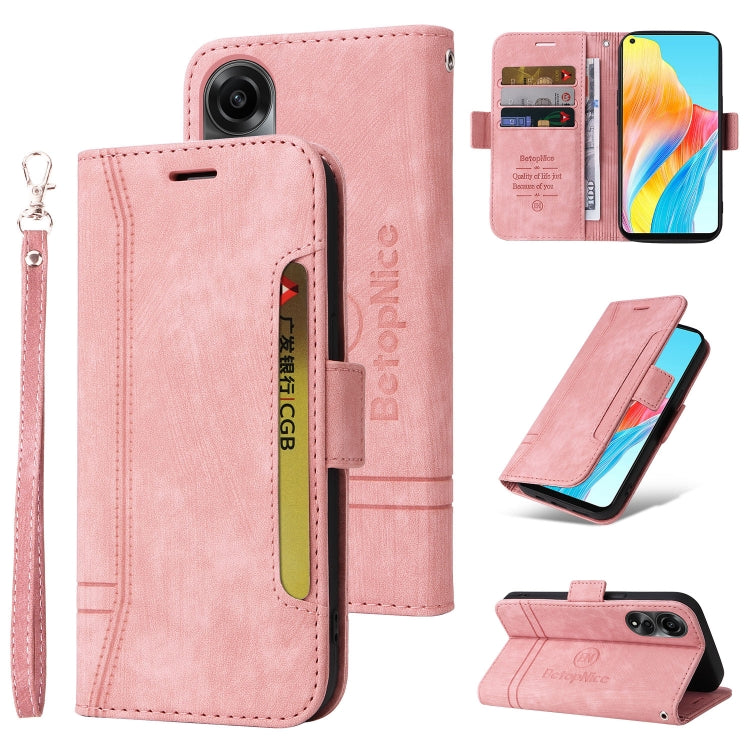 BETOPNICE Dual-side Buckle Leather Phone Case, For OPPO Reno11 5G Global, For OPPO A58 4G, For OPPO Reno10 5G Global/Reno10 Pro 5G Global, For OPPO A78 4G, For OPPO Reno11 Pro 5G Global, For OPPO Reno10 Pro+ 5G Global, For OPPO A1 5G / A98 / F23 5G    ...