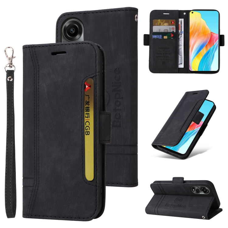 BETOPNICE Dual-side Buckle Leather Phone Case, For OPPO Reno11 5G Global, For OPPO A58 4G, For OPPO Reno10 5G Global/Reno10 Pro 5G Global, For OPPO A78 4G, For OPPO Reno11 Pro 5G Global, For OPPO Reno10 Pro+ 5G Global, For OPPO A1 5G / A98 / F23 5G    ...