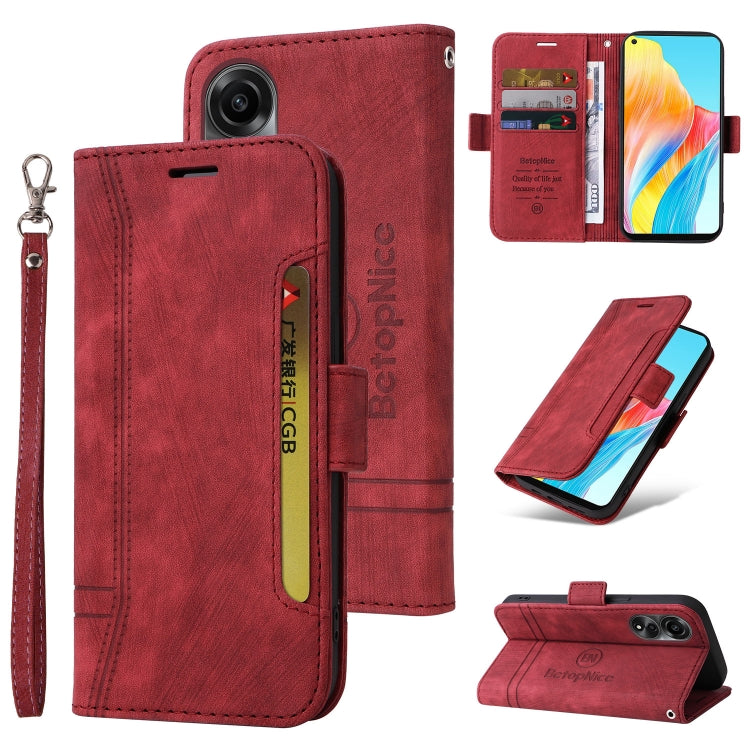 BETOPNICE Dual-side Buckle Leather Phone Case, For OPPO Reno11 5G Global, For OPPO A58 4G, For OPPO Reno10 5G Global/Reno10 Pro 5G Global, For OPPO A78 4G, For OPPO Reno11 Pro 5G Global, For OPPO Reno10 Pro+ 5G Global, For OPPO A1 5G / A98 / F23 5G    ...