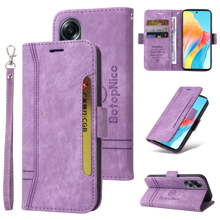 BETOPNICE Dual-side Buckle Leather Phone Case, For OPPO Reno11 5G Global, For OPPO A58 4G, For OPPO Reno10 5G Global/Reno10 Pro 5G Global, For OPPO A78 4G, For OPPO Reno11 Pro 5G Global, For OPPO Reno10 Pro+ 5G Global, For OPPO A1 5G / A98 / F23 5G    ...
