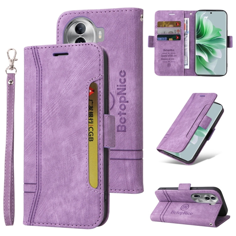 BETOPNICE Dual-side Buckle Leather Phone Case, For OPPO Reno11 5G Global, For OPPO A58 4G, For OPPO Reno10 5G Global/Reno10 Pro 5G Global, For OPPO A78 4G, For OPPO Reno11 Pro 5G Global, For OPPO Reno10 Pro+ 5G Global, For OPPO A1 5G / A98 / F23 5G    ...
