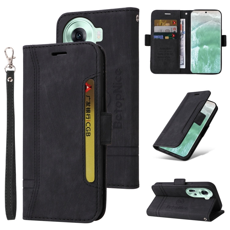 BETOPNICE Dual-side Buckle Leather Phone Case, For OPPO Reno11 5G Global, For OPPO A58 4G, For OPPO Reno10 5G Global/Reno10 Pro 5G Global, For OPPO A78 4G, For OPPO Reno11 Pro 5G Global, For OPPO Reno10 Pro+ 5G Global, For OPPO A1 5G / A98 / F23 5G    ...