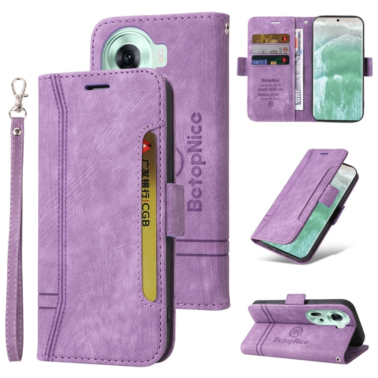 BETOPNICE Dual-side Buckle Leather Phone Case, For OPPO Reno11 5G Global, For OPPO A58 4G, For OPPO Reno10 5G Global/Reno10 Pro 5G Global, For OPPO A78 4G, For OPPO Reno11 Pro 5G Global, For OPPO Reno10 Pro+ 5G Global, For OPPO A1 5G / A98 / F23 5G    ...