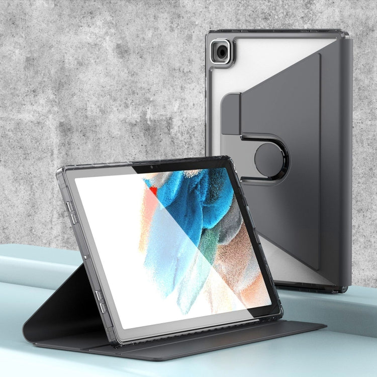 Clear 360 Rotation Stand Smart Leather Tablet Case, For Samsung Galaxy Tab A7 Lite T220, For Samsung Galaxy Tab A8