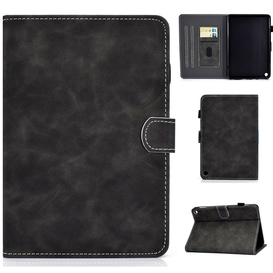 Cowhide Texture Smart Leather Tablet Case, For Amazon Fire Max 11 2023