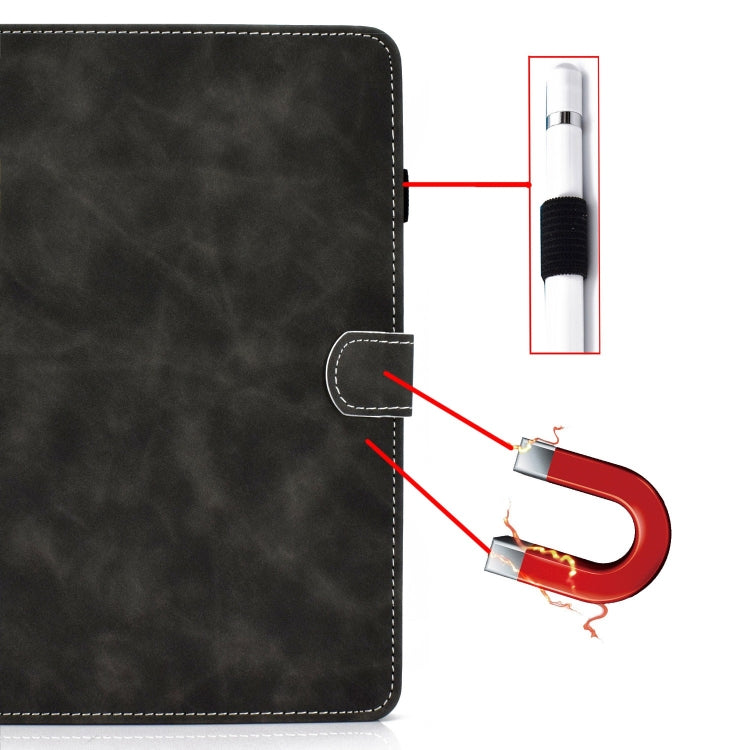 Cowhide Texture Smart Leather Tablet Case, For Amazon Fire Max 11 2023