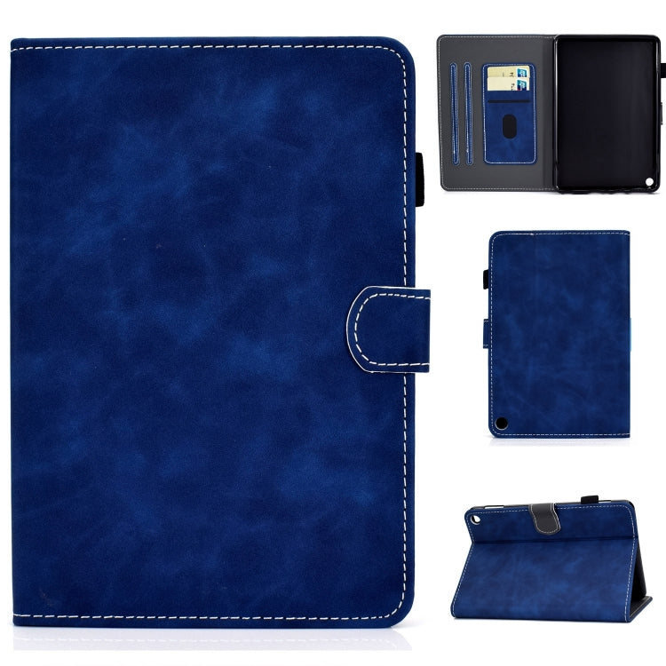 Cowhide Texture Smart Leather Tablet Case, For Amazon Fire Max 11 2023