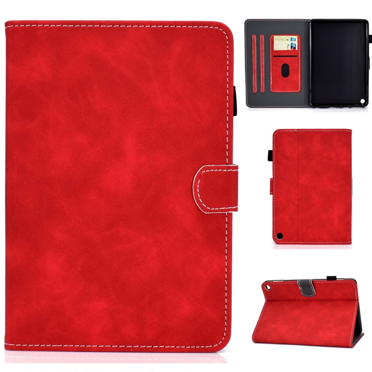 Cowhide Texture Smart Leather Tablet Case, For Amazon Fire Max 11 2023