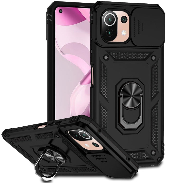 Sliding Camshield Holder Phone Case, For Xiaomi 12 Pro, For Xiaomi 12, For Xiaomi 11 Lite, For Xiaomi Redmi Note 10 Pro, For Xiaomi Redmi Note 10, For Xiaomi Poco X3