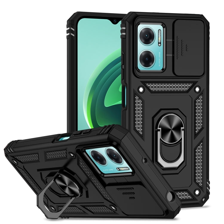 Sliding Camshield Holder Phone Case, For Xiaomi Redmi Note 12 5G, For Xiaomi 13 Pro, For Xiaomi 13, For Xiaomi Redmi 10A, For Xiaomi Redmi 10C, For Xiaomi Redmi Note 11E
