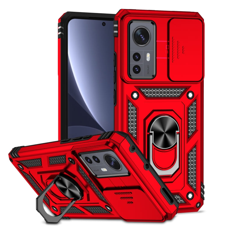 Sliding Camshield Holder Phone Case, For Xiaomi 12 Pro, For Xiaomi 12, For Xiaomi 11 Lite, For Xiaomi Redmi Note 10 Pro, For Xiaomi Redmi Note 10, For Xiaomi Poco X3