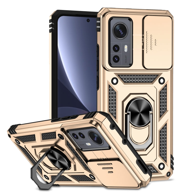 Sliding Camshield Holder Phone Case, For Xiaomi 12 Pro, For Xiaomi 12, For Xiaomi 11 Lite, For Xiaomi Redmi Note 10 Pro, For Xiaomi Redmi Note 10, For Xiaomi Poco X3