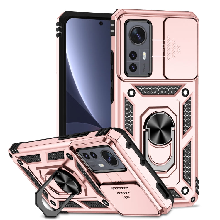 Sliding Camshield Holder Phone Case, For Xiaomi 12 Pro, For Xiaomi 12, For Xiaomi 11 Lite, For Xiaomi Redmi Note 10 Pro, For Xiaomi Redmi Note 10, For Xiaomi Poco X3