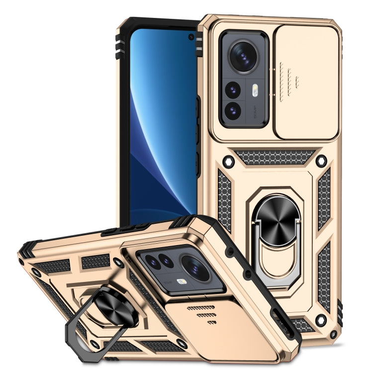 Sliding Camshield Holder Phone Case, For Xiaomi 12 Pro, For Xiaomi 12, For Xiaomi 11 Lite, For Xiaomi Redmi Note 10 Pro, For Xiaomi Redmi Note 10, For Xiaomi Poco X3