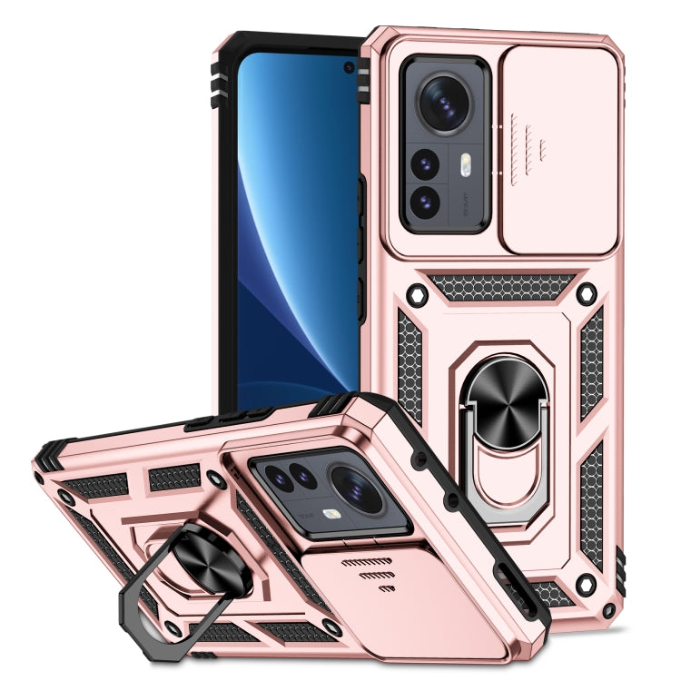 Sliding Camshield Holder Phone Case, For Xiaomi 12 Pro, For Xiaomi 12, For Xiaomi 11 Lite, For Xiaomi Redmi Note 10 Pro, For Xiaomi Redmi Note 10, For Xiaomi Poco X3