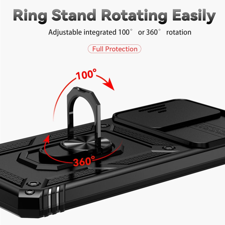 Sliding Camshield Holder Phone Case, For Xiaomi Redmi Note 12 5G, For Xiaomi 13 Pro, For Xiaomi 13, For Xiaomi Redmi 10A, For Xiaomi Redmi 10C, For Xiaomi Redmi Note 11E