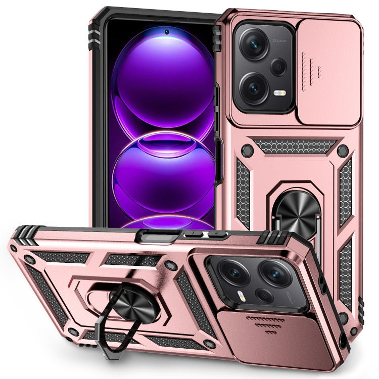 Sliding Camshield Holder Phone Case, For Xiaomi Redmi Note 12 5G, For Xiaomi 13 Pro, For Xiaomi 13, For Xiaomi Redmi 10A, For Xiaomi Redmi 10C, For Xiaomi Redmi Note 11E