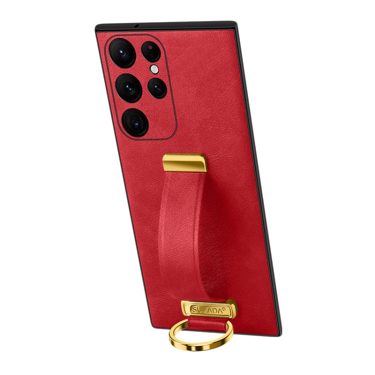 SULADA PC Hybrid Leather Texture Skin Feel Shockproof Phone Case, For Samsung Galaxy S25 5G, For Samsung Galaxy S25+ 5G, For Samsung Galaxy S25 Ultra 5G, For Samsung Galaxy S24 Ultra 5G, For Samsung Galaxy S24+ 5G, For Samsung Galaxy S24 5G            ...