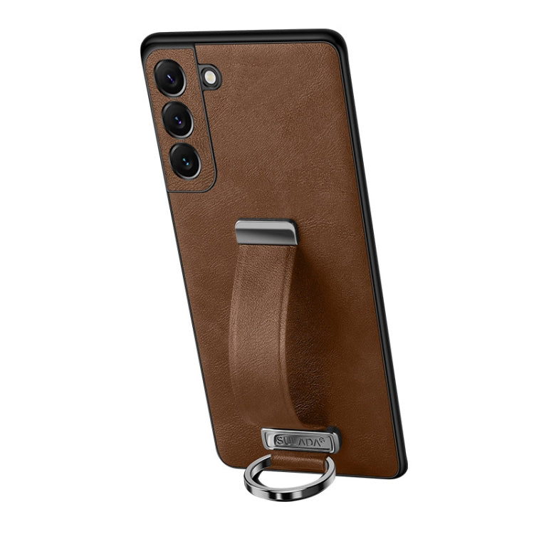 SULADA PC Hybrid Leather Texture Skin Feel Shockproof Phone Case, For Samsung Galaxy S25 5G, For Samsung Galaxy S25+ 5G, For Samsung Galaxy S25 Ultra 5G, For Samsung Galaxy S24 Ultra 5G, For Samsung Galaxy S24+ 5G, For Samsung Galaxy S24 5G            ...