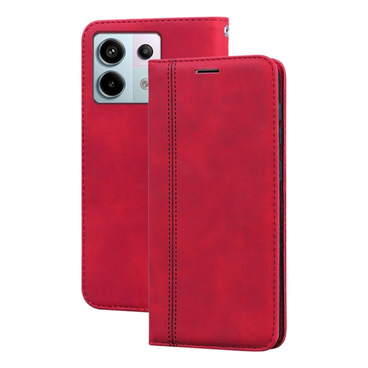 Frosted Business Magnetic Horizontal Flip PU Phone Case, For Xiaomi Redmi A3, For Xiaomi Redmi Note 13 Pro 4G, For Xiaomi Redmi Note 13 4G, For Xiaomi Redmi Note 13  5G, For Xiaomi Redmi Note 13 Pro 5G, For Xiaomi Redmi A1/A2                           ...