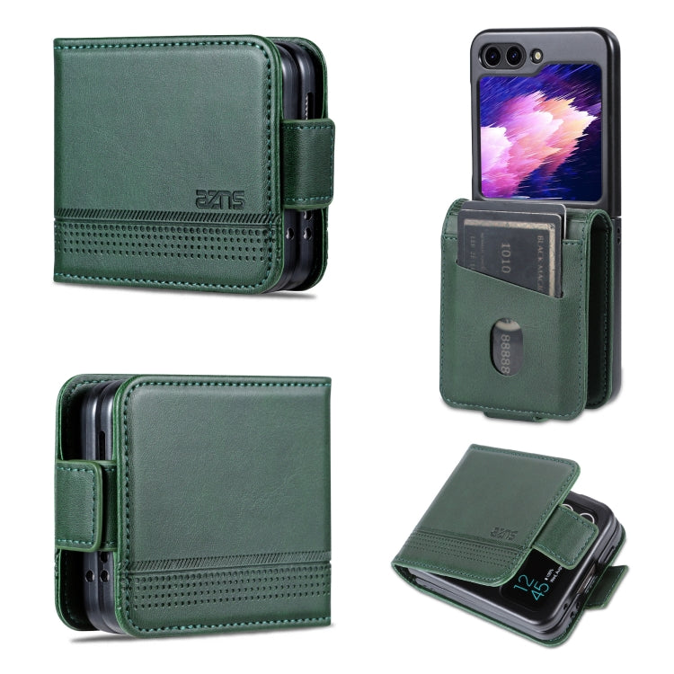 AZNS Magnetic Calf Texture Flip Leather Phone Case, For Samsung Galaxy Z Flip7 FE / Flip6, For Samsung Galaxy Z Fold7 5G, For Samsung Galaxy Z Flip7 5G, For Samsung Galaxy Z Fold6 5G, For Samsung Galaxy Z Fold5 5G, For Samsung Galaxy Z Flip5 5G