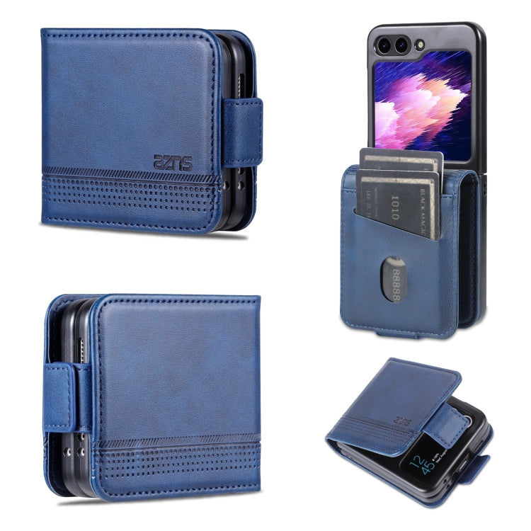 AZNS Magnetic Calf Texture Flip Leather Phone Case, For Samsung Galaxy Z Flip7 FE / Flip6, For Samsung Galaxy Z Fold7 5G, For Samsung Galaxy Z Flip7 5G, For Samsung Galaxy Z Fold6 5G, For Samsung Galaxy Z Fold5 5G, For Samsung Galaxy Z Flip5 5G
