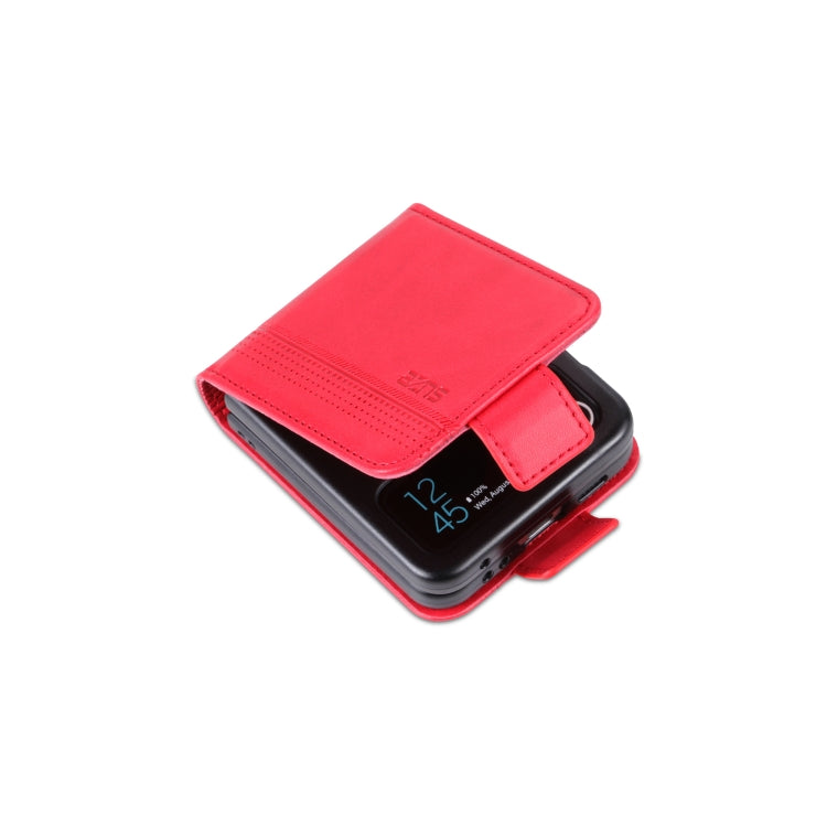 AZNS Magnetic Calf Texture Flip Leather Phone Case, For Samsung Galaxy Z Flip7 FE / Flip6, For Samsung Galaxy Z Fold7 5G, For Samsung Galaxy Z Flip7 5G, For Samsung Galaxy Z Fold6 5G, For Samsung Galaxy Z Fold5 5G, For Samsung Galaxy Z Flip5 5G