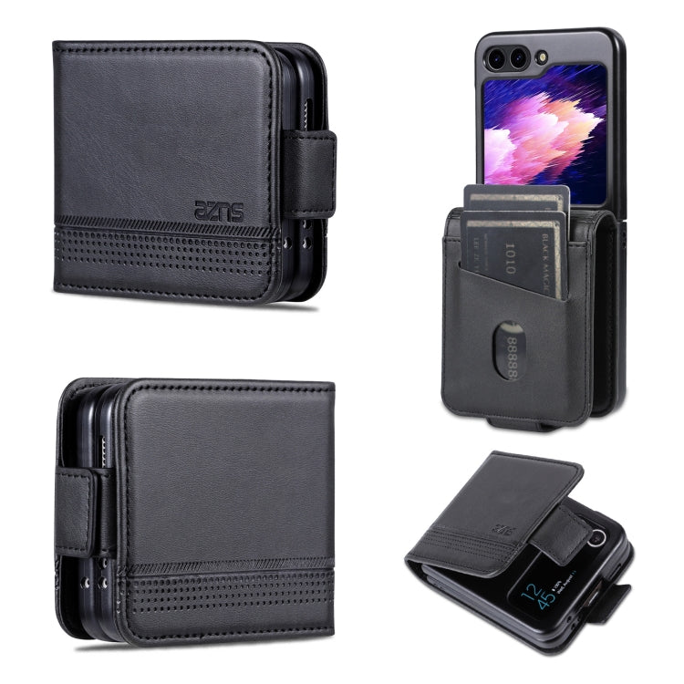 AZNS Magnetic Calf Texture Flip Leather Phone Case, For Samsung Galaxy Z Flip7 FE / Flip6, For Samsung Galaxy Z Fold7 5G, For Samsung Galaxy Z Flip7 5G, For Samsung Galaxy Z Fold6 5G, For Samsung Galaxy Z Fold5 5G, For Samsung Galaxy Z Flip5 5G
