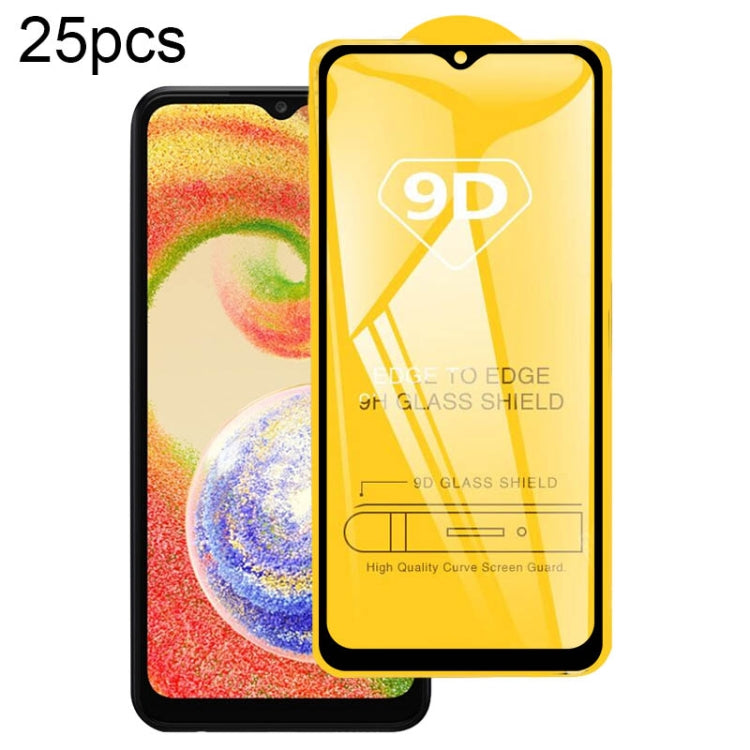 25pcs 9D Full Glue Screen Tempered Glass Film, For Galaxy F07e 4G, For Samsung Galaxy M17e 5G, For Samsung Galaxy M17 5G, For Samsung Galaxy F17 5G, For Samsung Galaxy A57, For Samsung Galaxy A37, For Samsung Galaxy A27, For Samsung Galaxy F36 5G      ...
