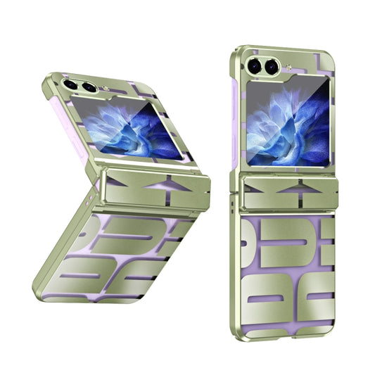 Electroplating Folding Phone Case with Hinge, For Samsung Galaxy Z Flip5 5G