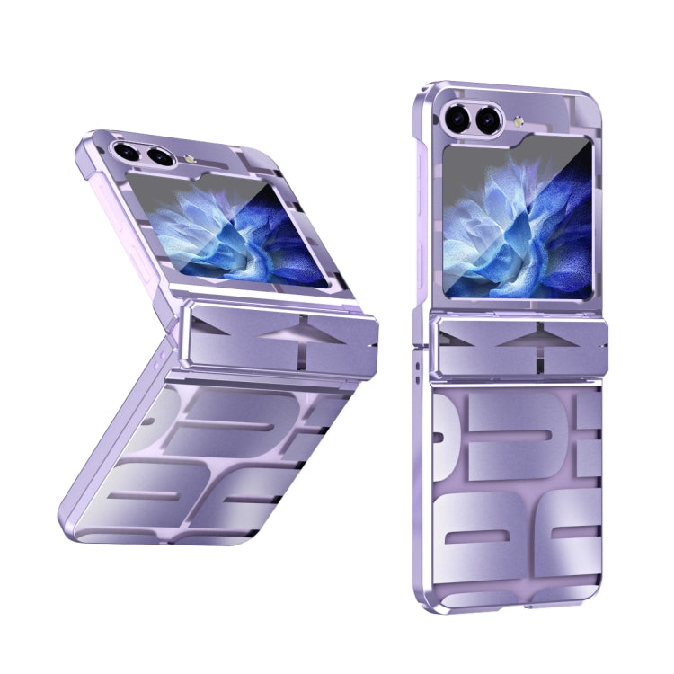 Electroplating Folding Phone Case with Hinge, For Samsung Galaxy Z Flip5 5G