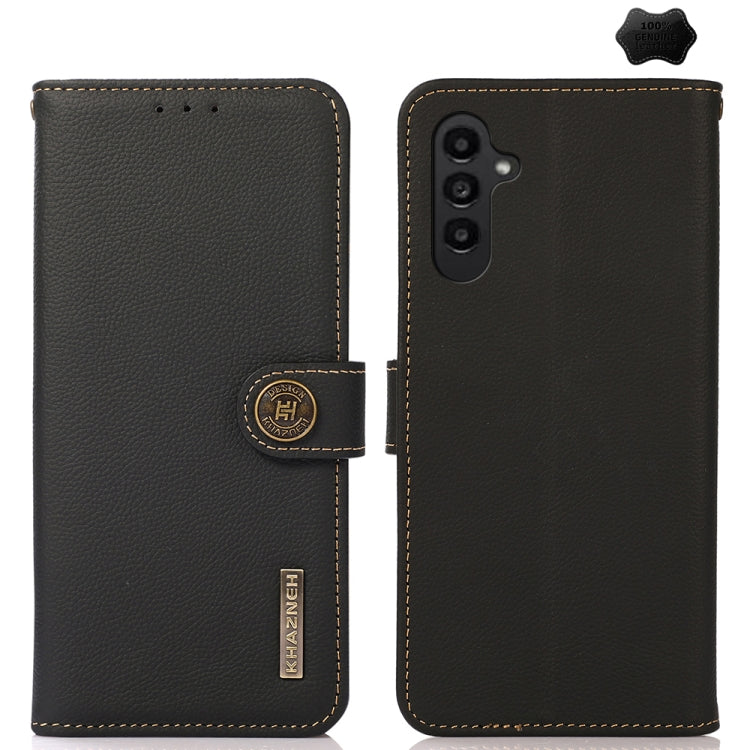 KHAZNEH Custer Genuine Leather RFID Phone Case, For Samsung Galaxy Xcover7, For Samsung Galaxy A55 5G, For Samsung Galaxy A35 5G, For Samsung Galaxy S24 Ultra, For Samsung Galaxy S24+, For Samsung Galaxy S24, For Samsung Galaxy A15, For Samsung Galaxy ...