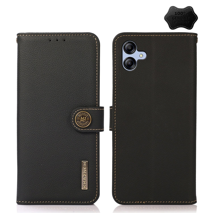 KHAZNEH Custer Genuine Leather RFID Phone Case, For Samsung Galaxy Xcover7, For Samsung Galaxy A55 5G, For Samsung Galaxy A35 5G, For Samsung Galaxy S24 Ultra, For Samsung Galaxy S24+, For Samsung Galaxy S24, For Samsung Galaxy A15, For Samsung Galaxy ...