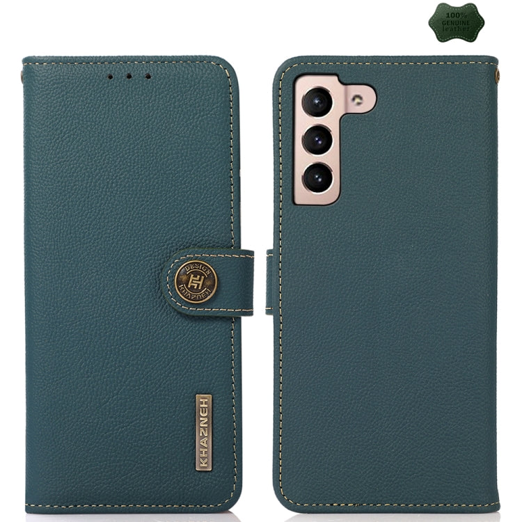 KHAZNEH Custer Genuine Leather RFID Phone Case, For Samsung Galaxy Xcover7, For Samsung Galaxy A55 5G, For Samsung Galaxy A35 5G, For Samsung Galaxy S24 Ultra, For Samsung Galaxy S24+, For Samsung Galaxy S24, For Samsung Galaxy A15, For Samsung Galaxy ...