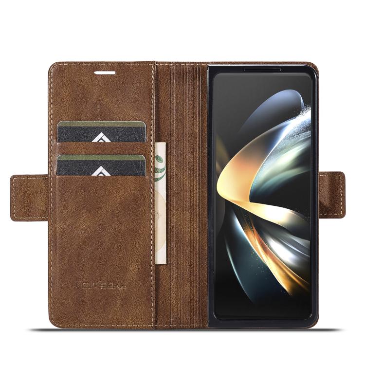 LC.IMEEKE RFID Anti-theft Leather Phone Case, For Galaxy Z Fold8 Ultra 5G, For Galaxy Z Flip8 5G, For Samsung Galaxy Z Flip6 / Flip7 FE, For Samsung Galaxy Z Fold7 5G, For Samsung Galaxy Z Flip7 5G, For Samsung Galaxy Z Fold6 5G                        ...