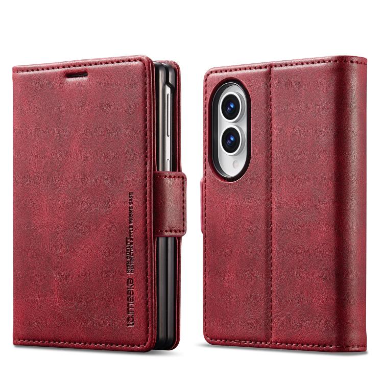 LC.IMEEKE RFID Anti-theft Leather Phone Case, For Galaxy Z Fold8 5G, For Galaxy Z Fold8 Ultra 5G, For Galaxy Z Flip8 5G, For Samsung Galaxy Z Flip6 / Flip7 FE, For Samsung Galaxy Z Fold7 5G, For Samsung Galaxy Z Flip7 5G, For Samsung Galaxy Z Fold6 5G ...