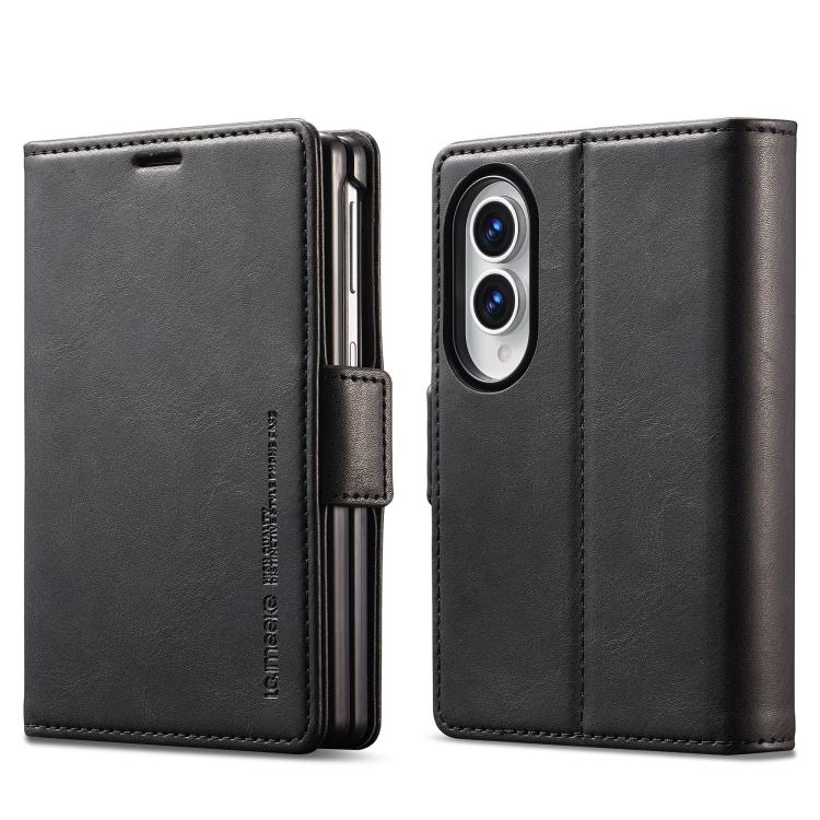 LC.IMEEKE RFID Anti-theft Leather Phone Case, For Galaxy Z Fold8 5G, For Galaxy Z Fold8 Ultra 5G, For Galaxy Z Flip8 5G, For Samsung Galaxy Z Flip6 / Flip7 FE, For Samsung Galaxy Z Fold7 5G, For Samsung Galaxy Z Flip7 5G, For Samsung Galaxy Z Fold6 5G ...