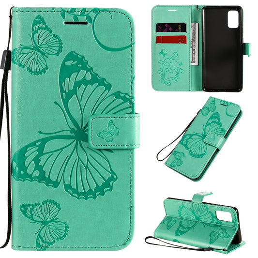 3D Butterflies Embossing Pattern Horizontal Flip Leather Case with Holder & Card Slot & Wallet, For Samsung Galaxy A41, For Samsung Galaxy A51 5G, For Samsung Galaxy A71 5G, For Huawei Nova 7, For Huawei Nova 7 Pro, For Huawei Nova 7 SE / P40 Lite 5G