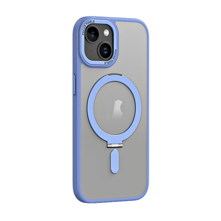 Skin Feel MagSafe Shockproof Phone Case with Holder, For iPhone 15 Pro Max, For iPhone 15 Pro, For iPhone 15 Plus, For iPhone 15