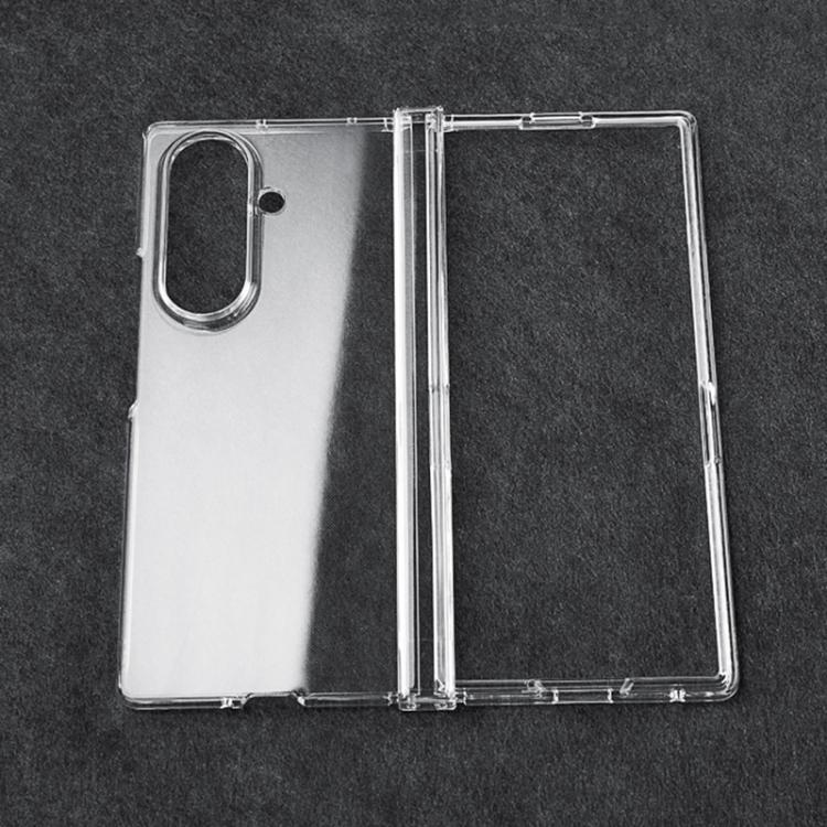 3 in 1 PC Transparent Shockproof Protective Phone Case, For Galaxy Z Fold8 5G, For Galaxy Z Flip8 5G, For Samsung Galaxy Z Fold7, For Samsung Galaxy Z Flip7, For Samsung Galaxy Z Flip6, For Samsung Galaxy Z Fold6, For Samsung Galaxy Z Fold5            ...